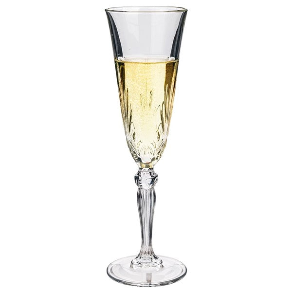 Cut Crystal Melodia Champagne Flute 160ml